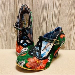 Irregular Choice Floral Lace Heels